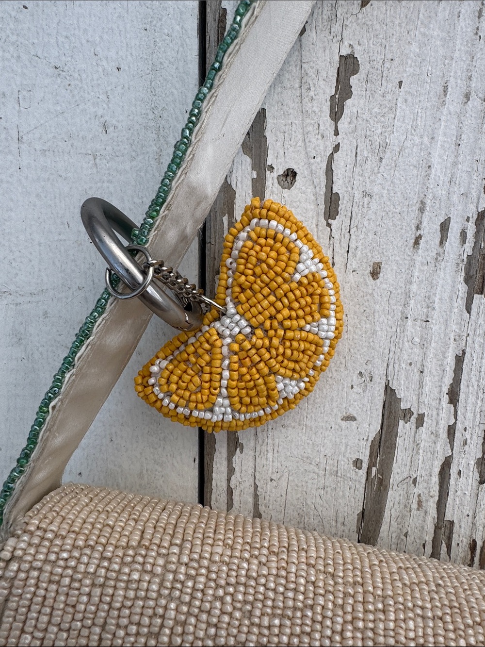 Beaded Vintage Style Swim Maiden Handbag - Picture 4 of 8